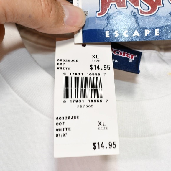 Vintage 1997 Notre Dame vs. Georgia Tech Stadium Dedication Game Jansport XL NWT - Picture 5 of 9